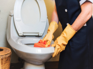Hướng dẫn xử lý khi bàn chải rơi vào bồn cầu