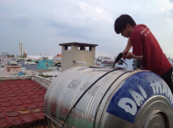 Dịch vụ vệ sinh và làm sạch bồn nước inox tại tphcm