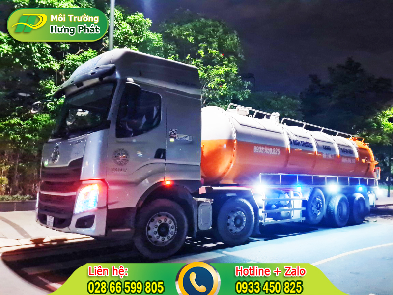 Thợ hút hầm mỡ quận Tân Phú làm việc chuyên nghiệp