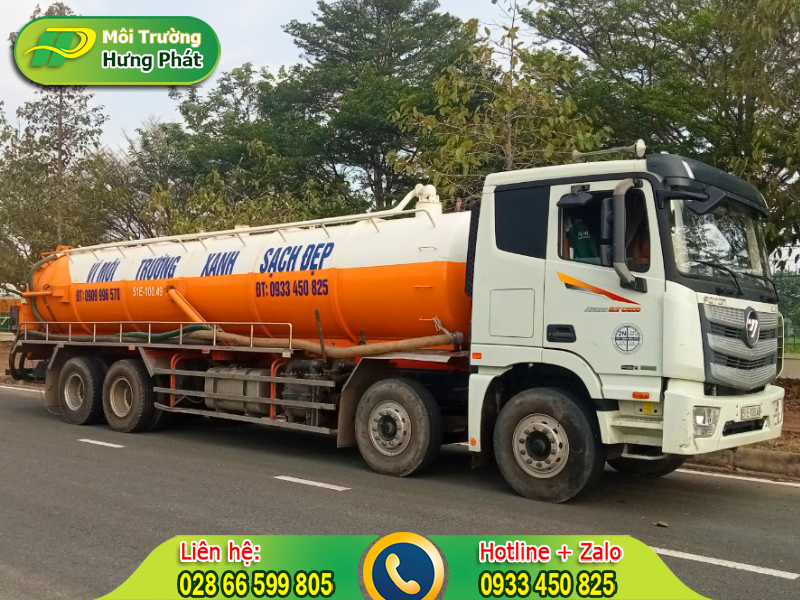 Dịch vụ r&uacute;t hầm cầu Quang Hồng chất lượng h&agrave;ng đầu